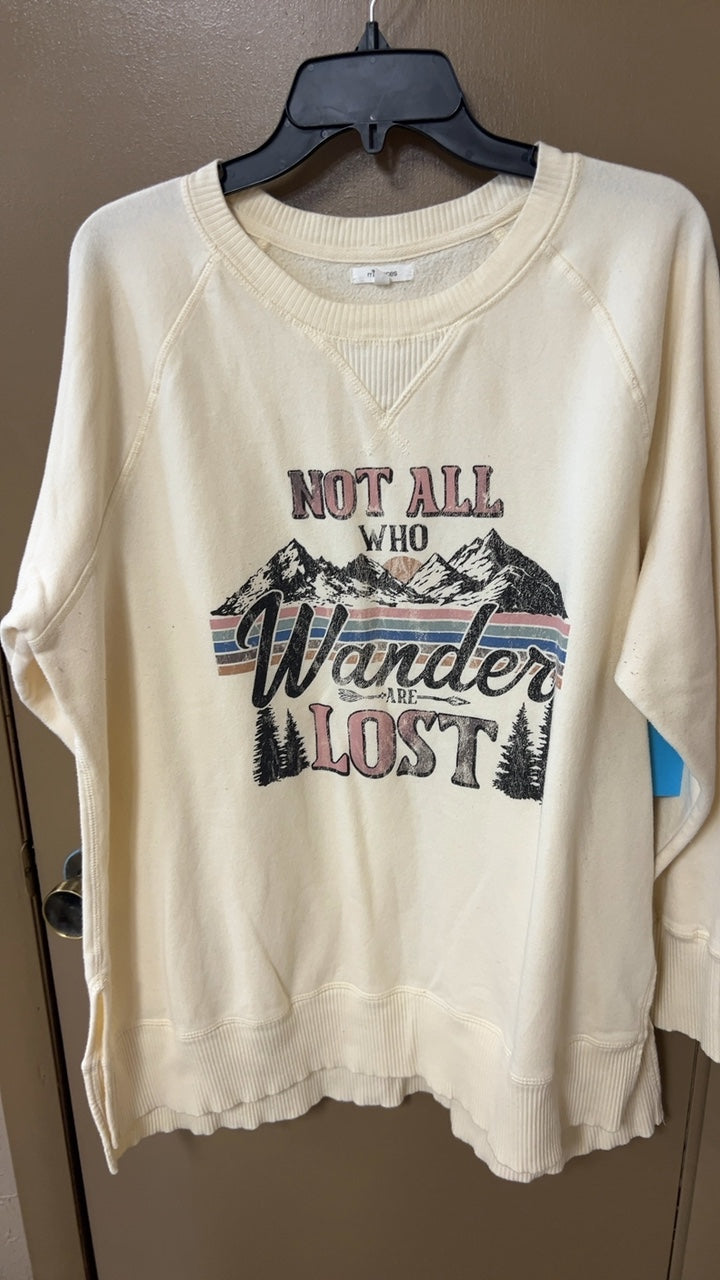 Sweatshirt XXL Cream