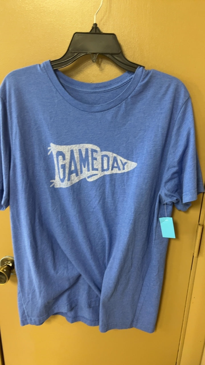 T-Shirt Large Blue