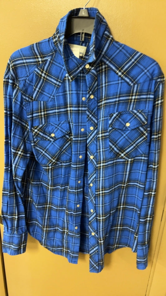  Shirt MENS MEDIUM Blue