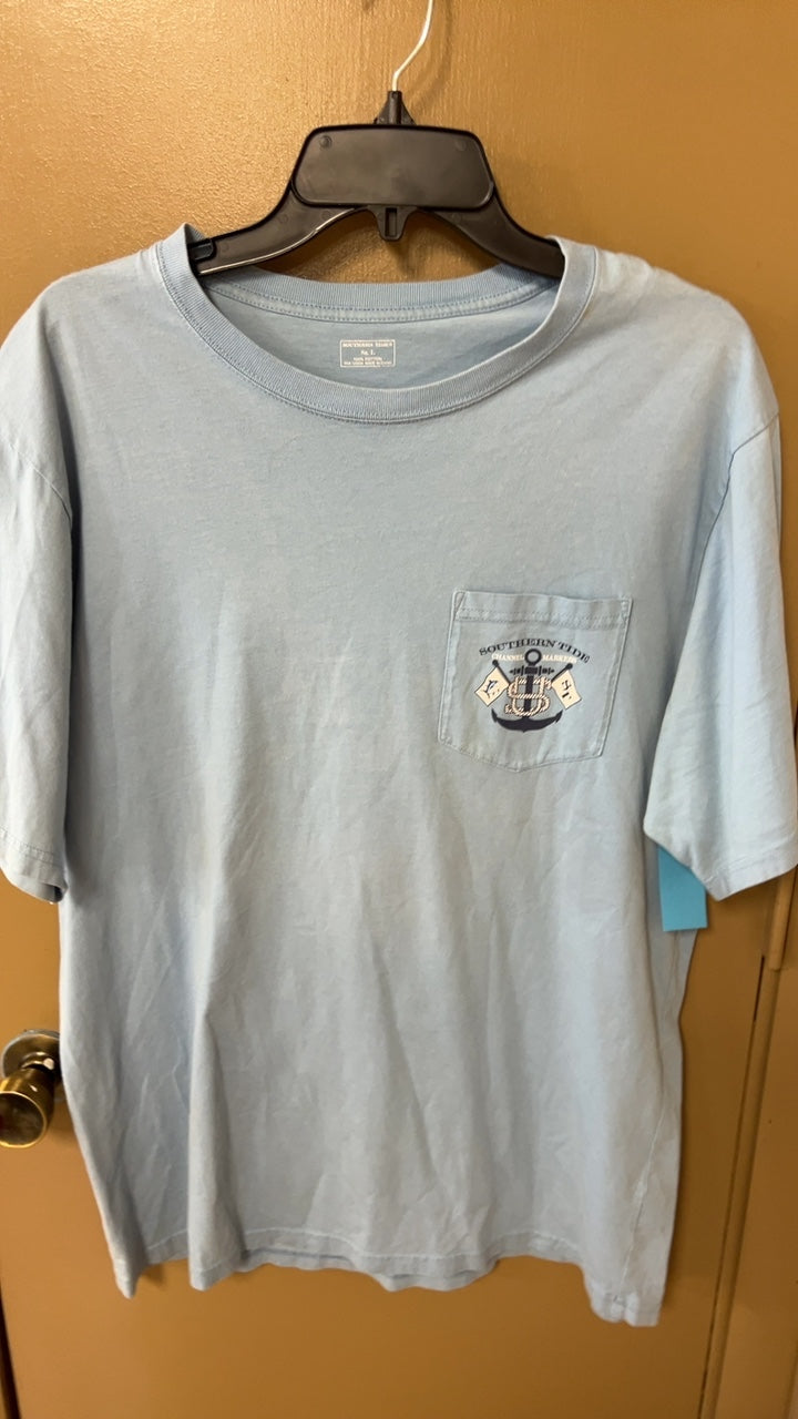 Southern Studio T-Shirt MENS Large Light Blue