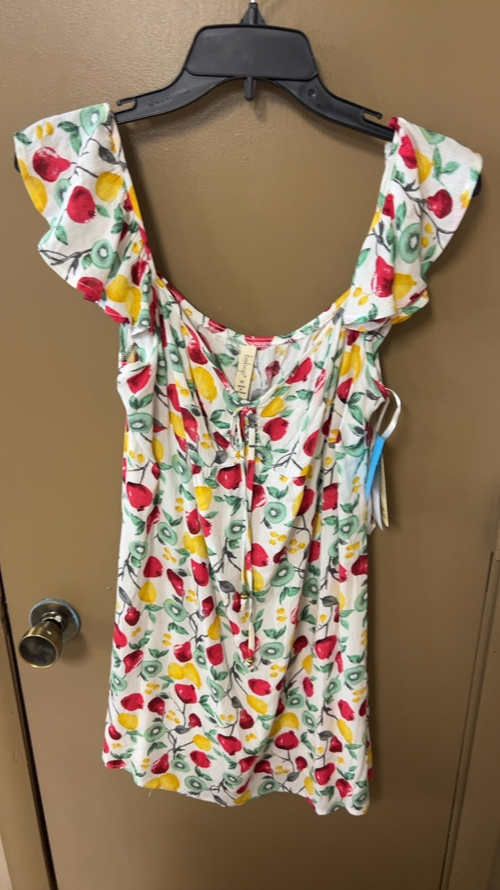Dress Medium fruit pattern
