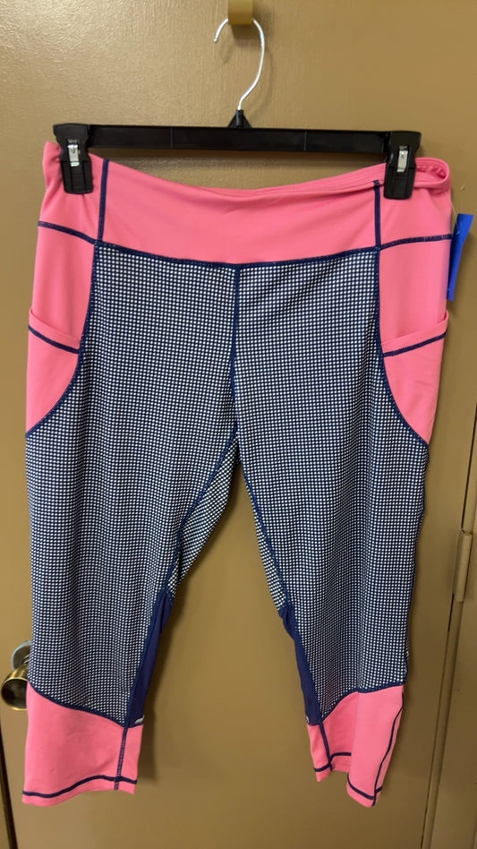 Pants XL Pink and navy blue