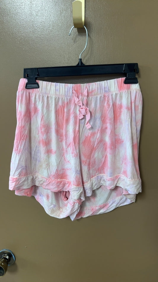 Shorts Medium Pink and cream