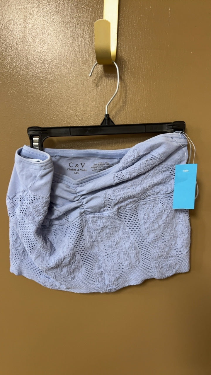 C & V Tube Top Medium/Large Light gray