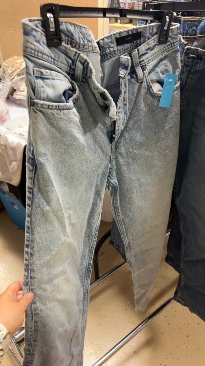 BASIC Pants Mens 30 Light blue