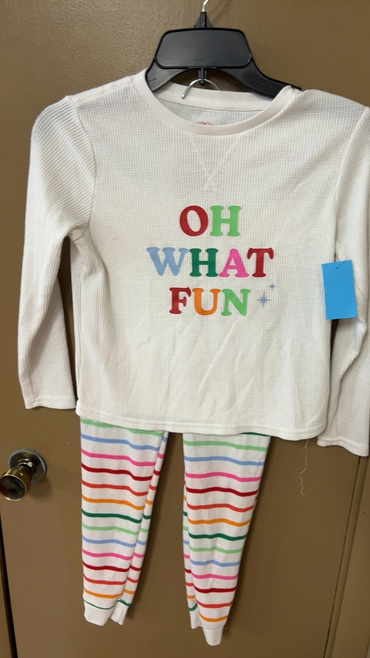 Pajama Set Youth 8 Multicolor