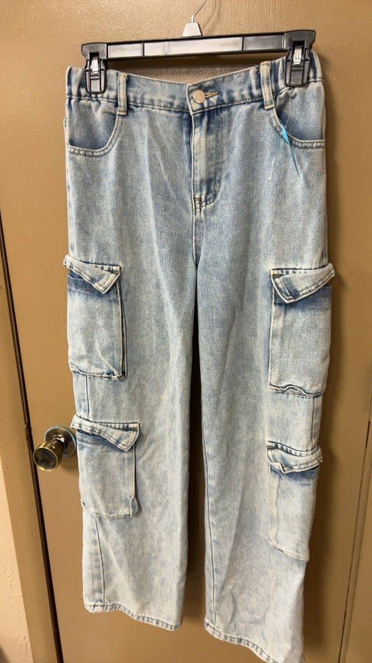 Pants Youth 14 Light Blue