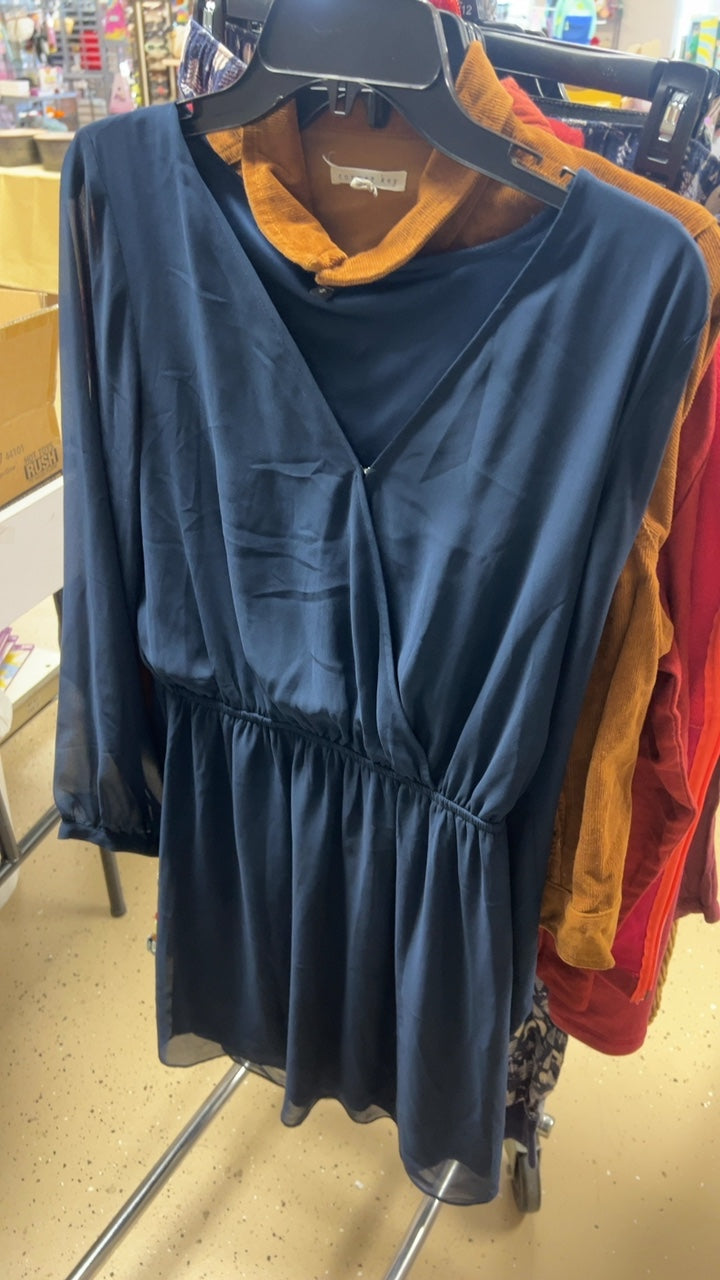 Express Dress Medium Navy
