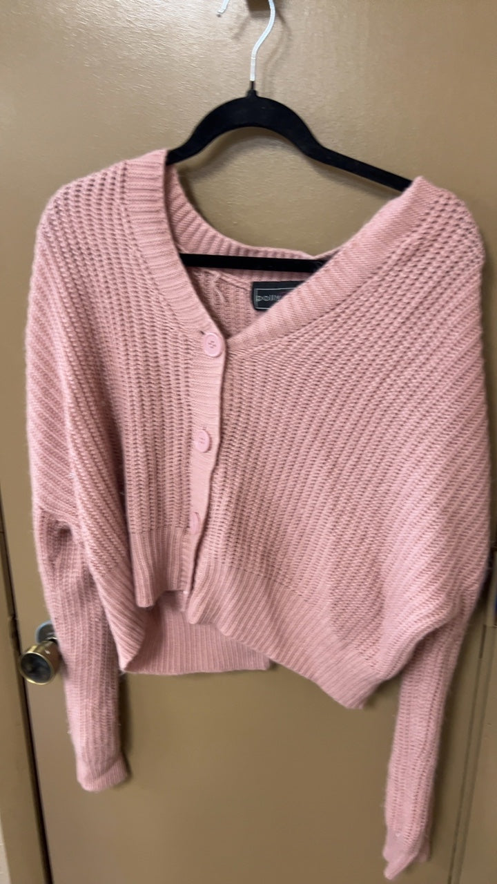 pollini Sweater Small Pink