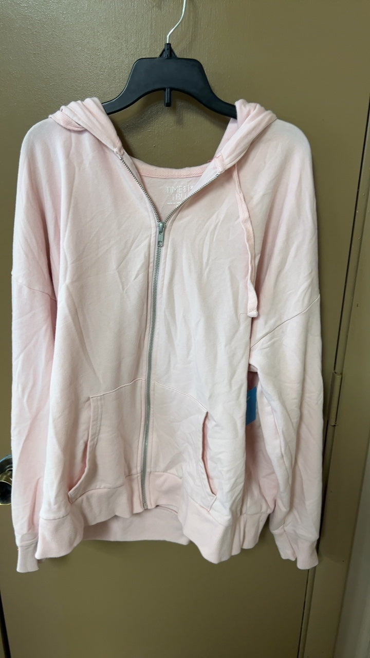 Time & Tru Hoodie XL Pink