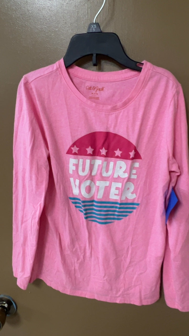 Cat & Jack Sweatshirt YOUTH 7/8 Pink
