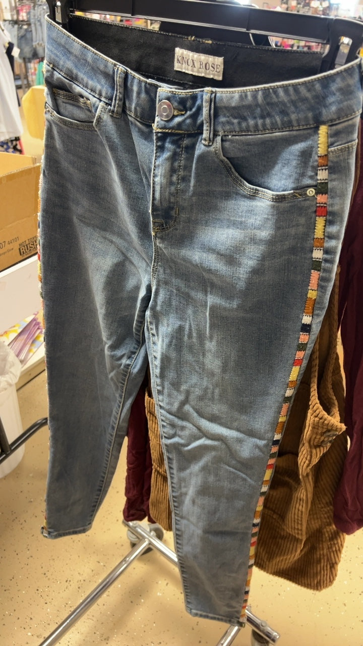 KNOX ROSE Pants 8 Light blue