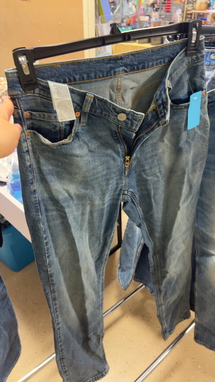 Pants Mens 30x32 Blue