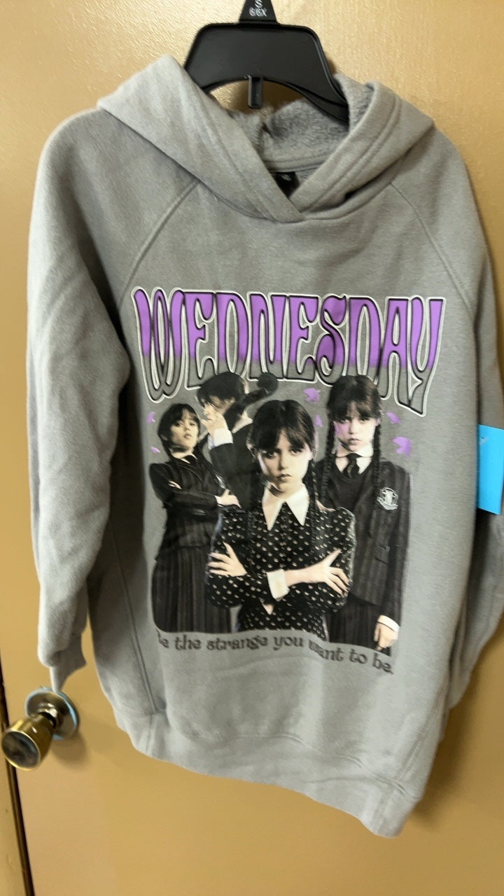 Hoodie YOUTH Medium Gray