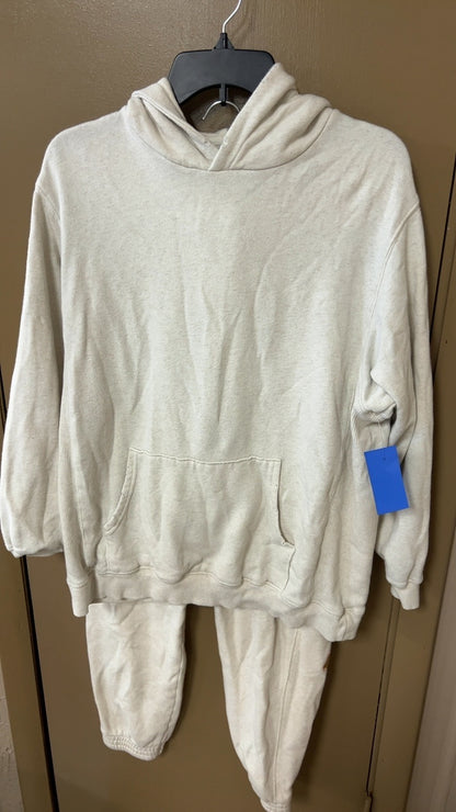 Aerie Sweatshirt 2 piece set Small Off-white