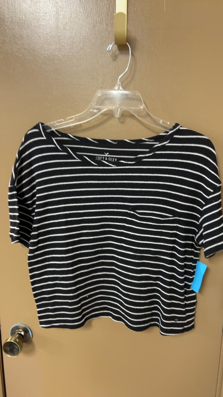 T-Shirt Medium Black and White