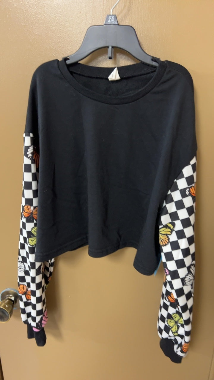 Sweatshirt Youth 12/14 Black