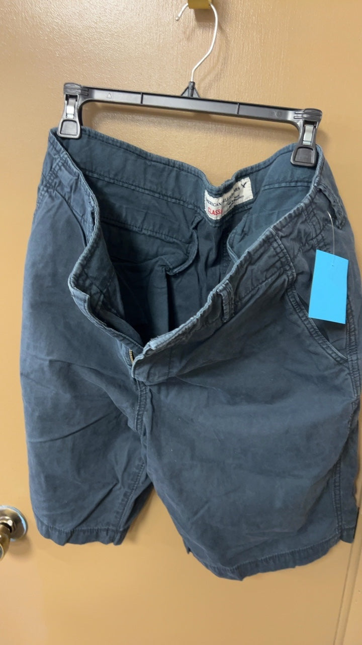 American Eagle Shorts Mens 36 Dark Gray