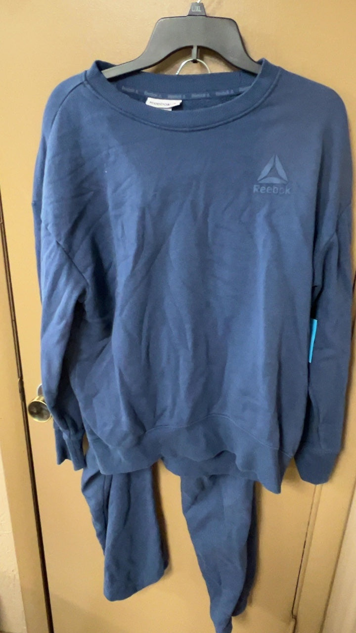 Reebok Hoodie Set Medium Blue