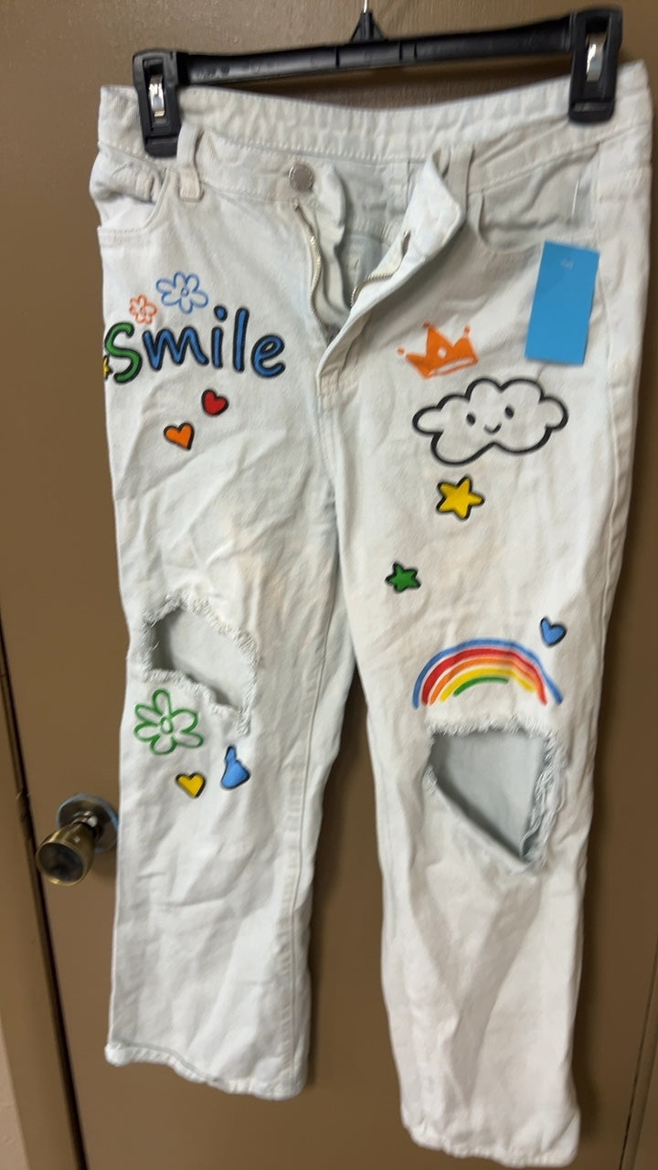 Pants Youth 14 Off-white
