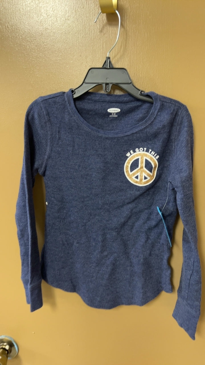 Old Navy Sweater Youth 8 Navy Blue