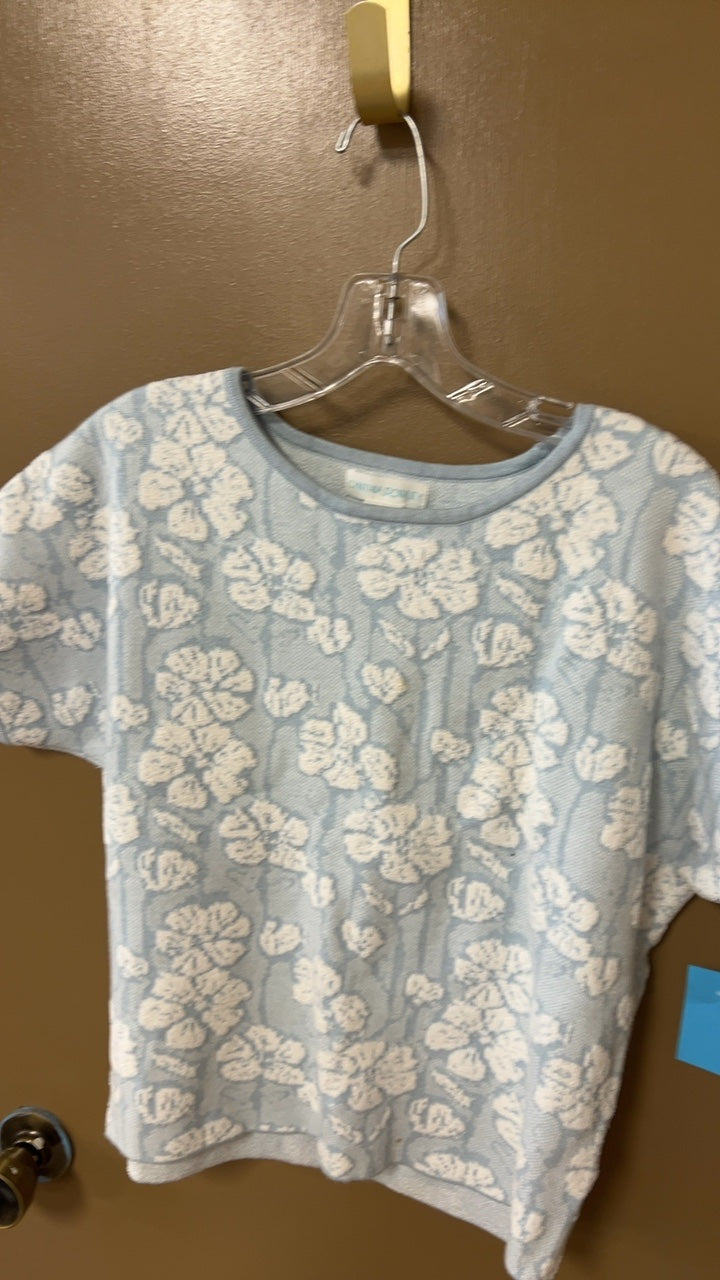T-Shirt Small Light blue and white