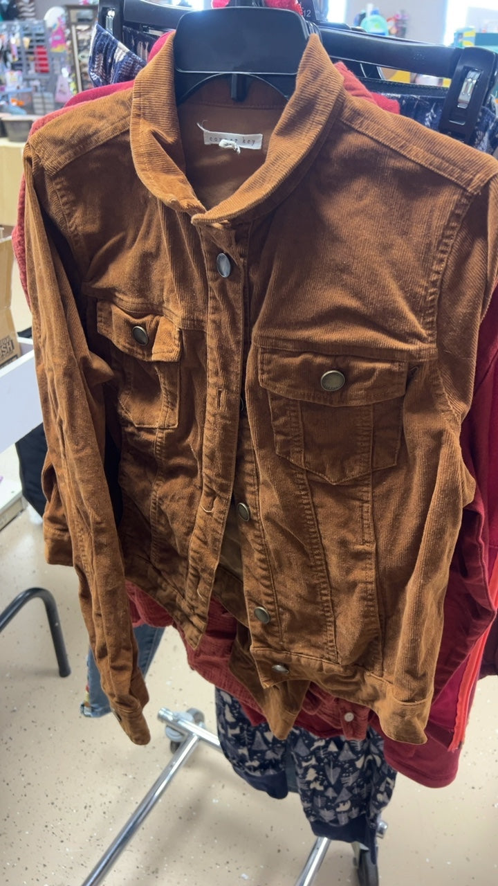 Coffey Key Jacket Large Brown