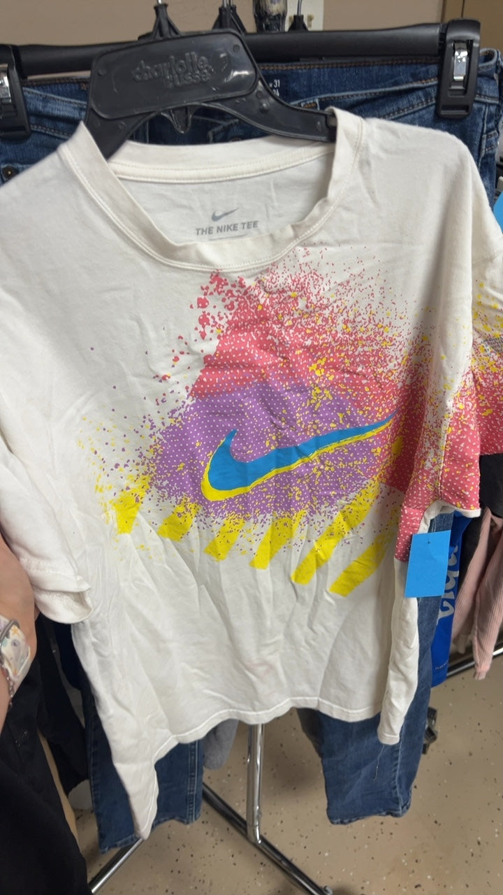 Nike T-Shirt MENS SMALL White