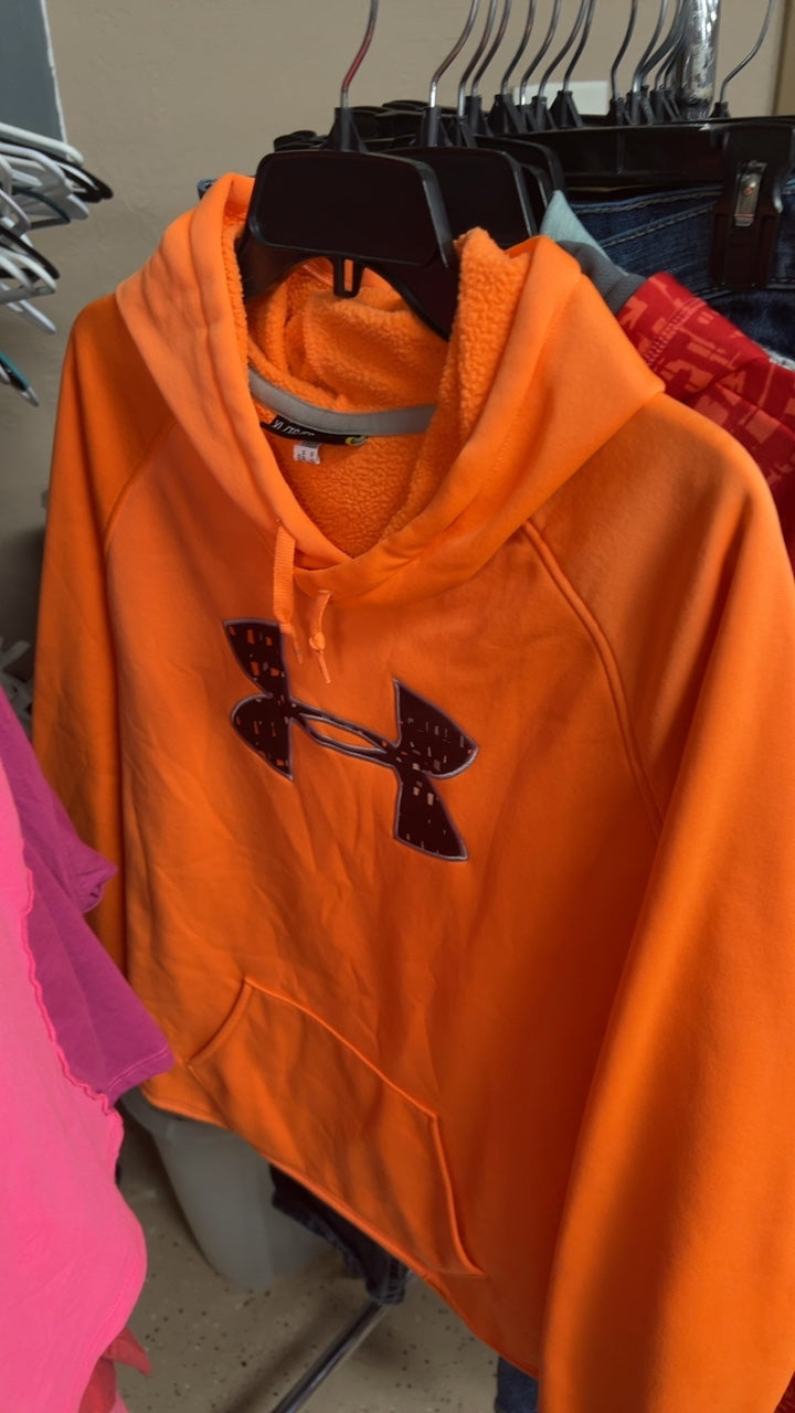 Under Armour Hoodie XL Orange