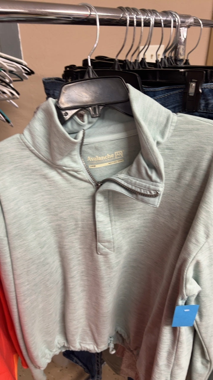 Avalanche Sweatshirt Large Light Gray