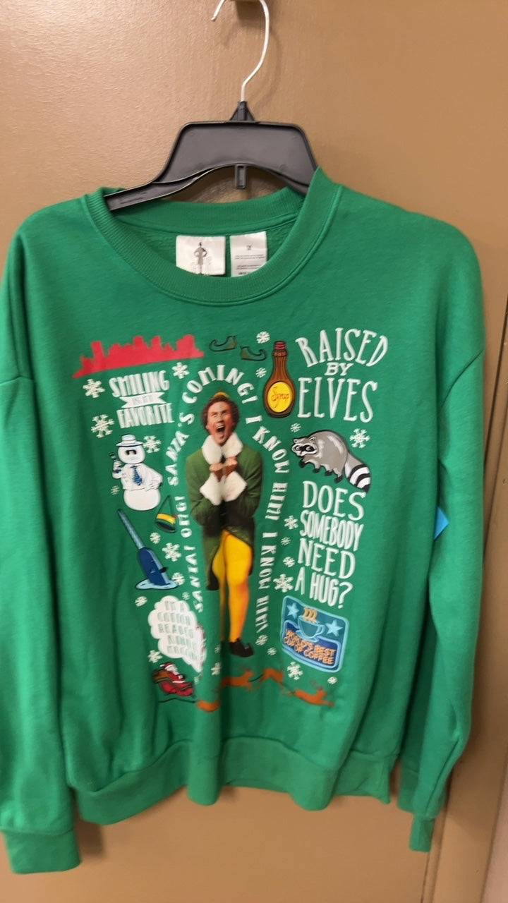 Unbranded Sweatshirt Medium Green