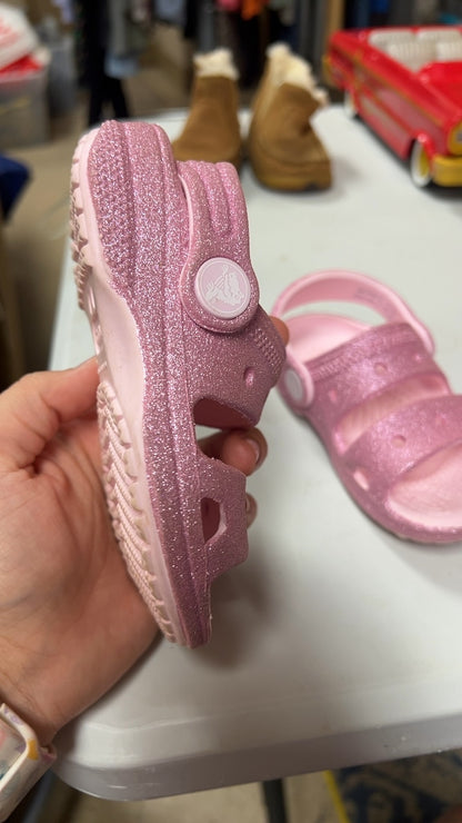 Crocs Sandals Youth 7 Pink