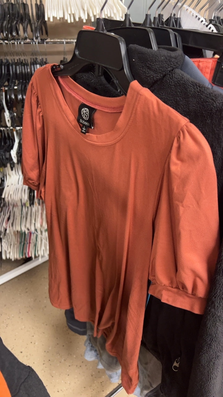 Bobeaa T-Shirt Large Terracotta