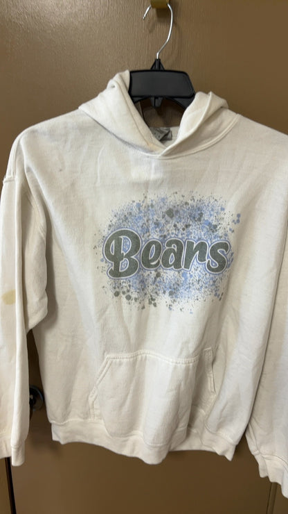 Hoodie Large Cream/Off-white Stain