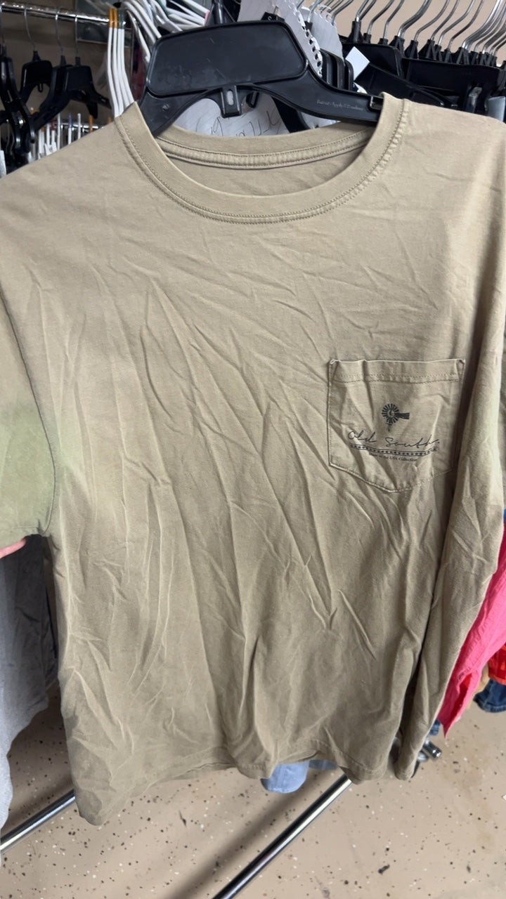 Shirt MENS MEDIUM Beige