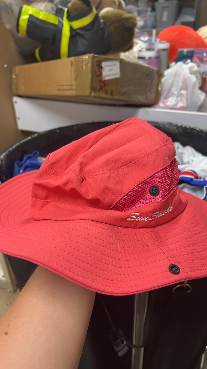 SunsShade Hat Red