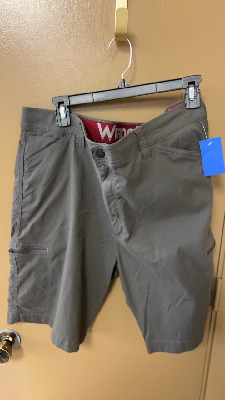 Wrangler Shorts Mens 38 Khaki