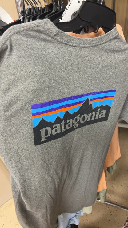 Patagonia T-Shirt MENS SMALL Gray