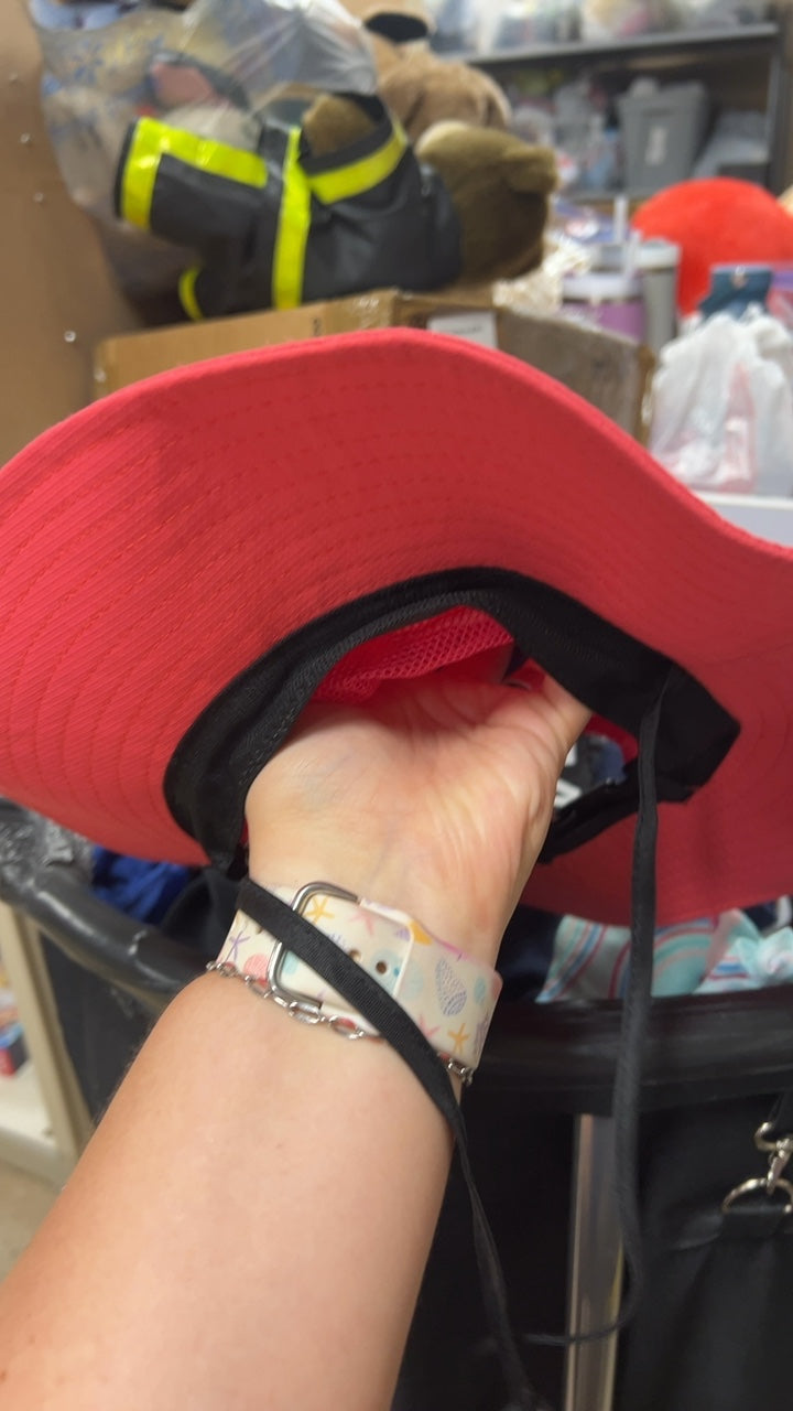 SunsShade Hat Red