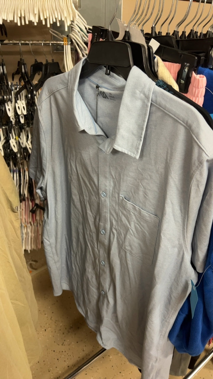 M Shirt MENS XL Light Gray