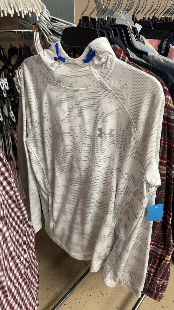 Under Armour Sweatshirt MENS MEDIUM White