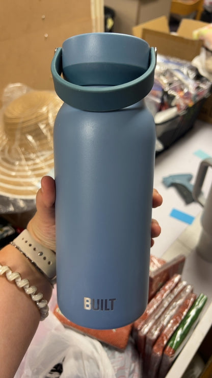 BUILT Bottle & Thermos Blue