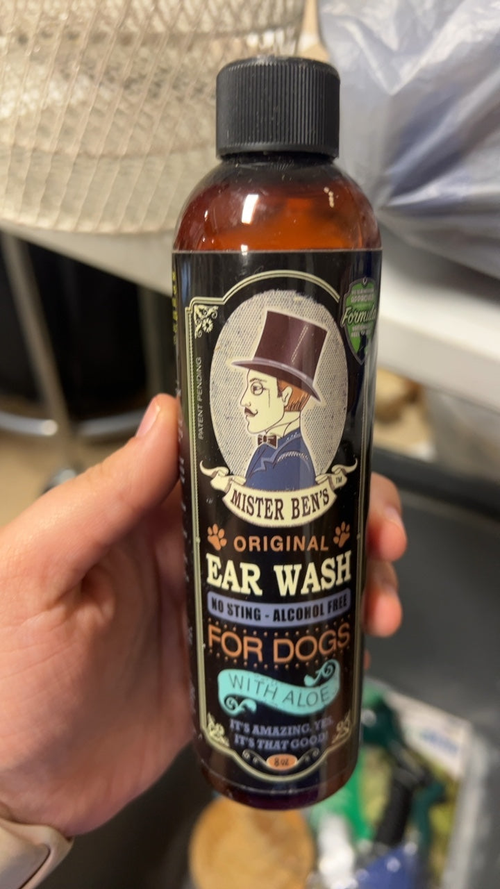 Mister Ben's Ear Wash Amber/Brown