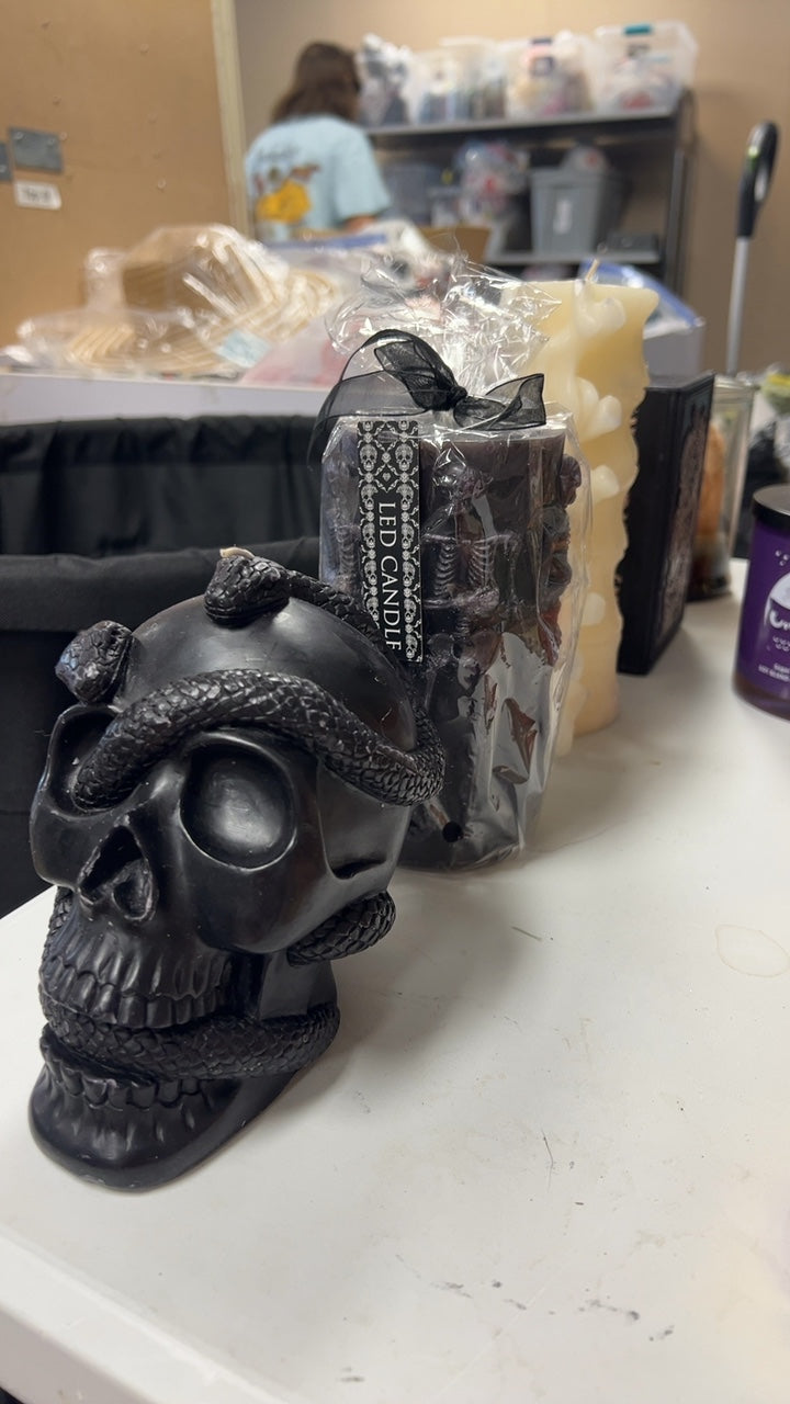 Decorative Candle Spooky
