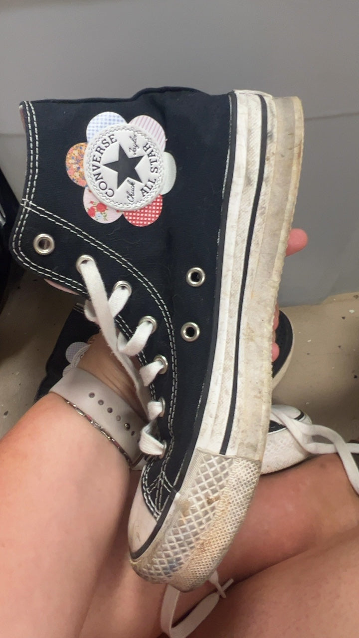 Converse Sneakers Youth 4.5 Black and white