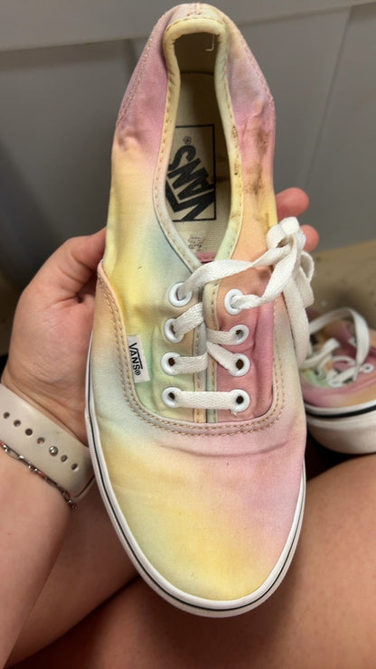 Vans Sneakers 7.5 Multicolor (Pastel shades)