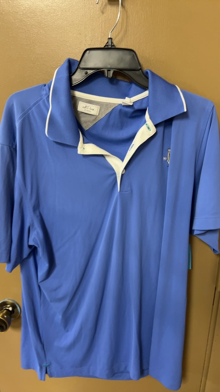 Apt Live Polo Shirt MENS Large Blue