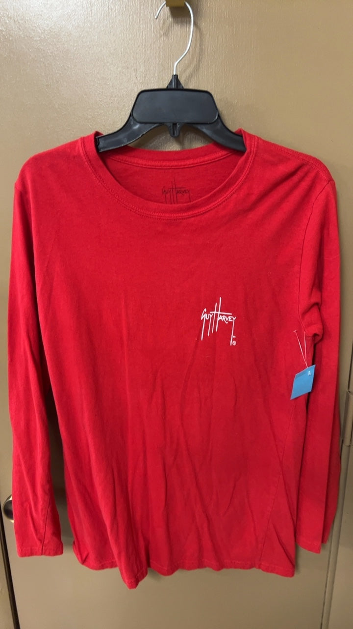 Gutt Harvey Shirt Medium Red