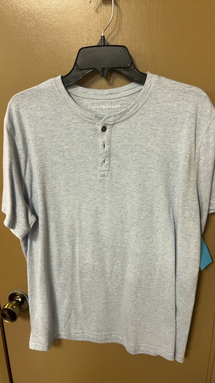 LUCKY BRAND T-Shirt MENS Large Gray