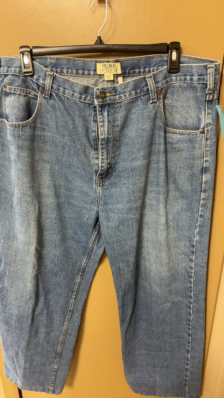 Duke Pants Mens 42 Light Blue